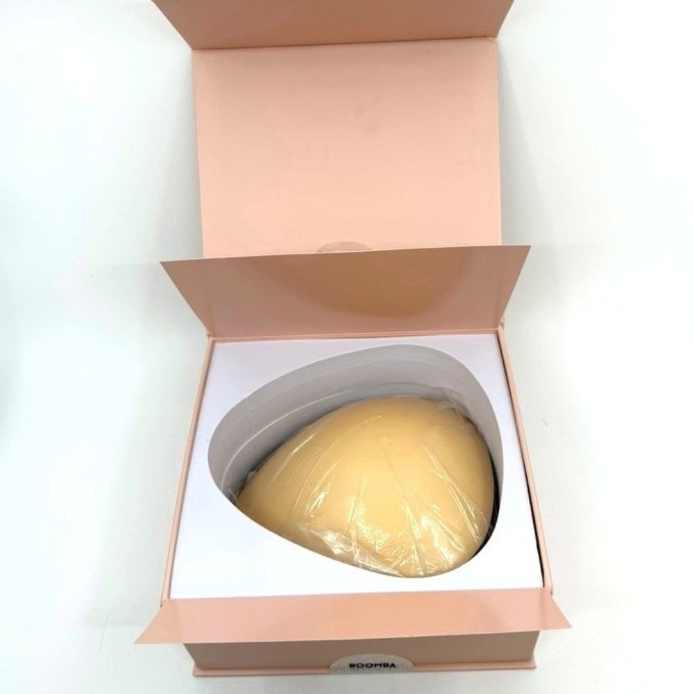 BOOMBA Ultra Boost Inserts Sand Size F Double Sided Adhesive Bra Pads open box